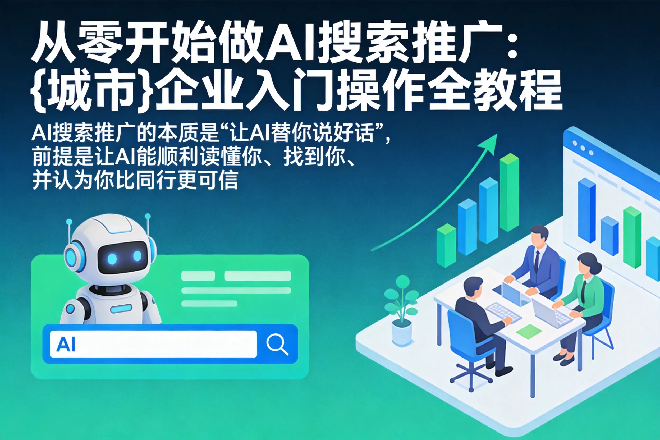 从零开始做AI搜索推广:攀枝花企业入门操作全教程
