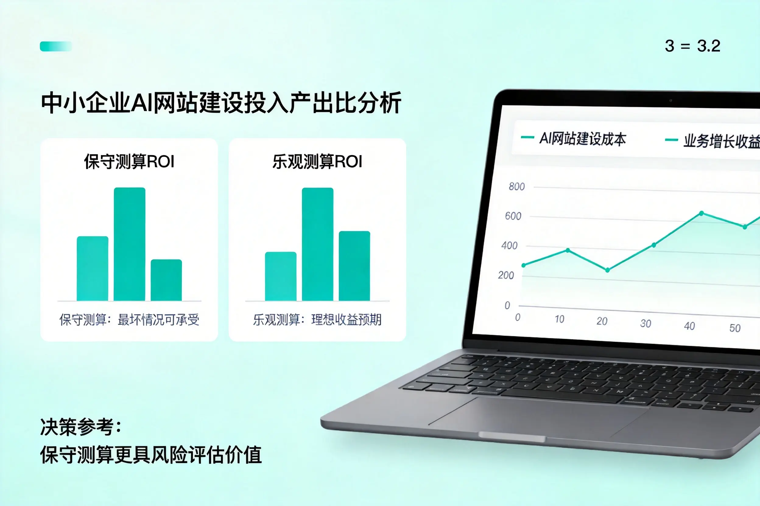 攀枝花中小企业AI网站建设投入产出比怎么算?先看这份分析
