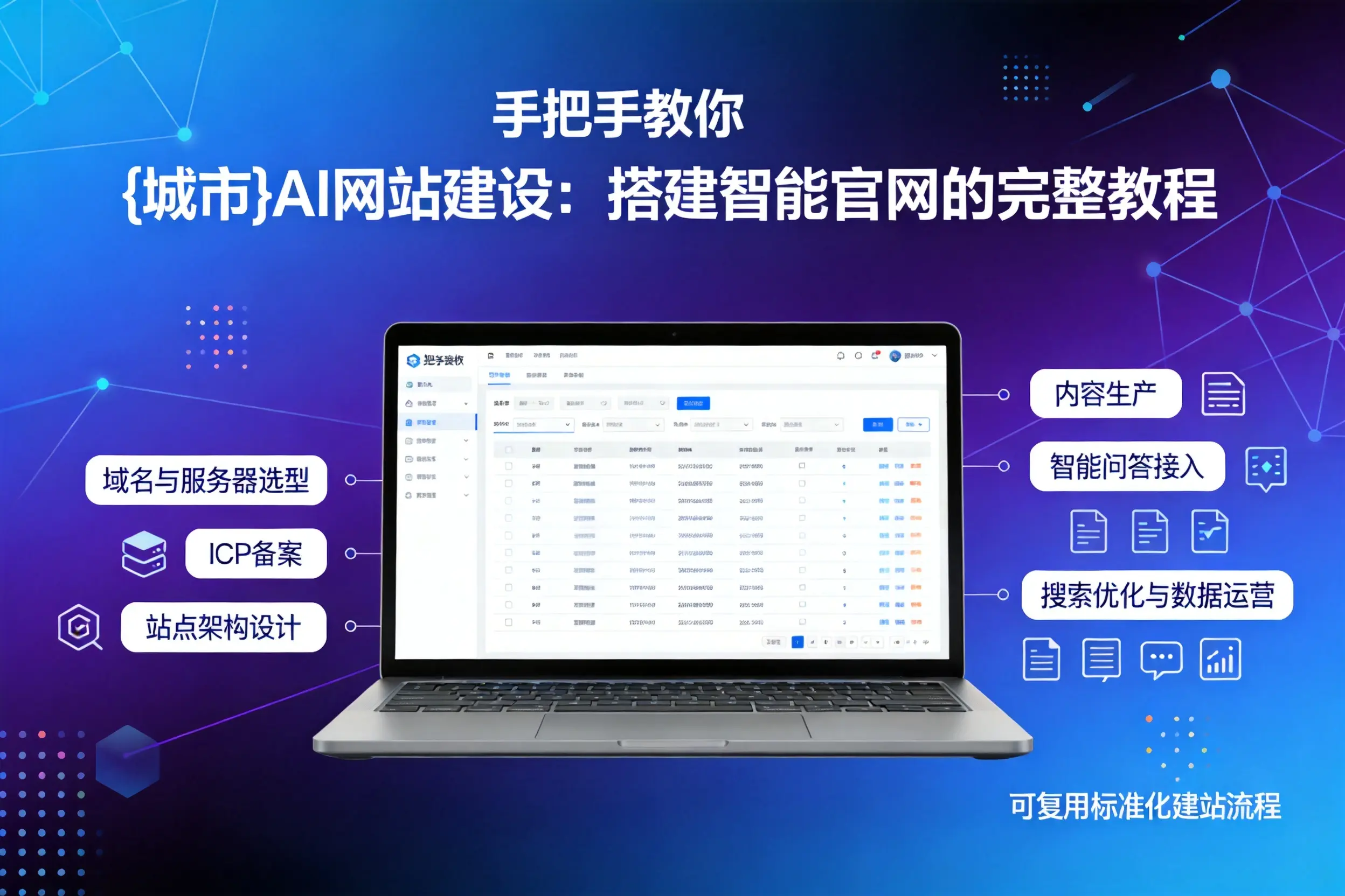 手把手教你攀枝花AI网站建设：搭建智能官网的完整教程