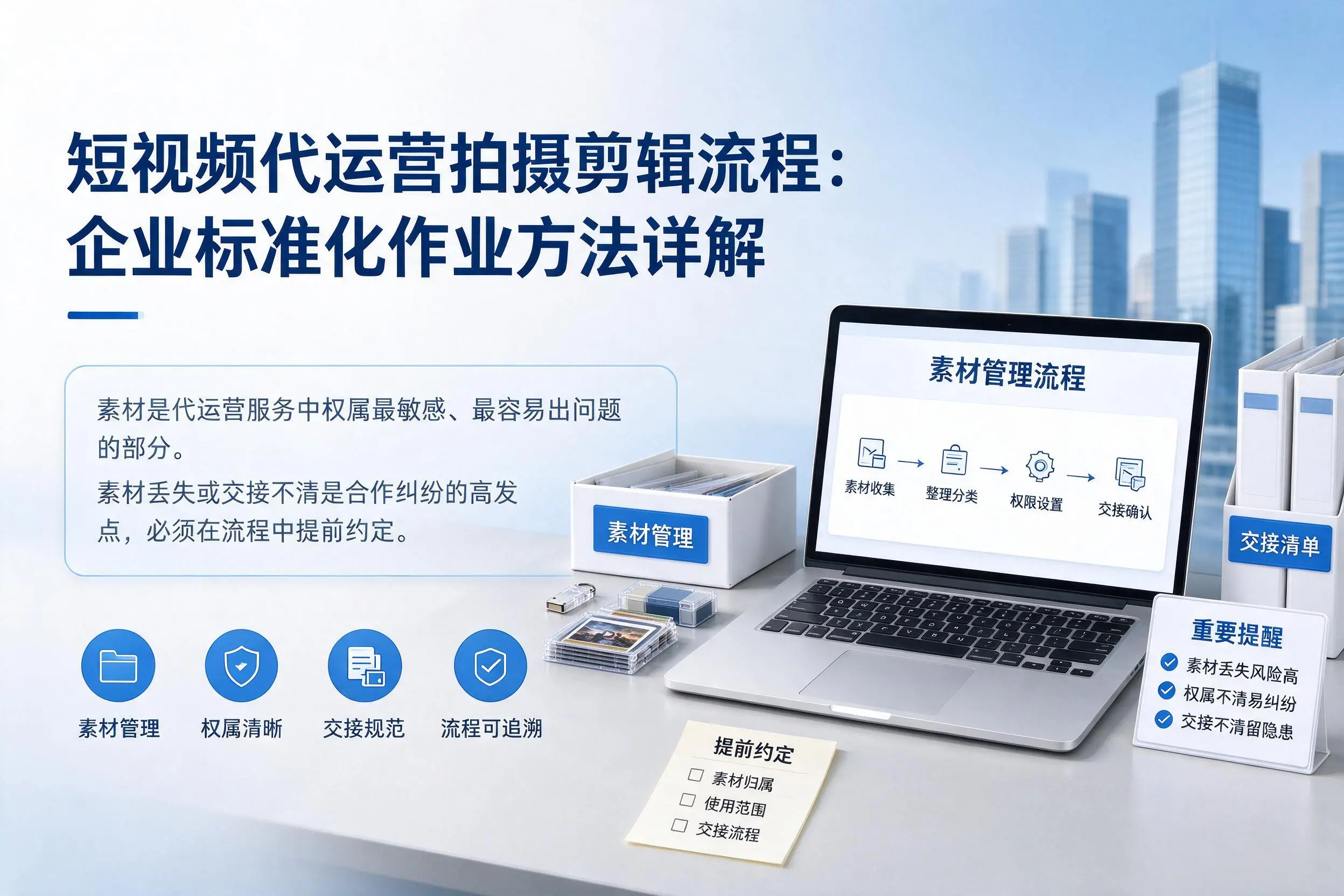 短视频代运营拍摄剪辑流程:攀枝花企业标准化作业方法详解