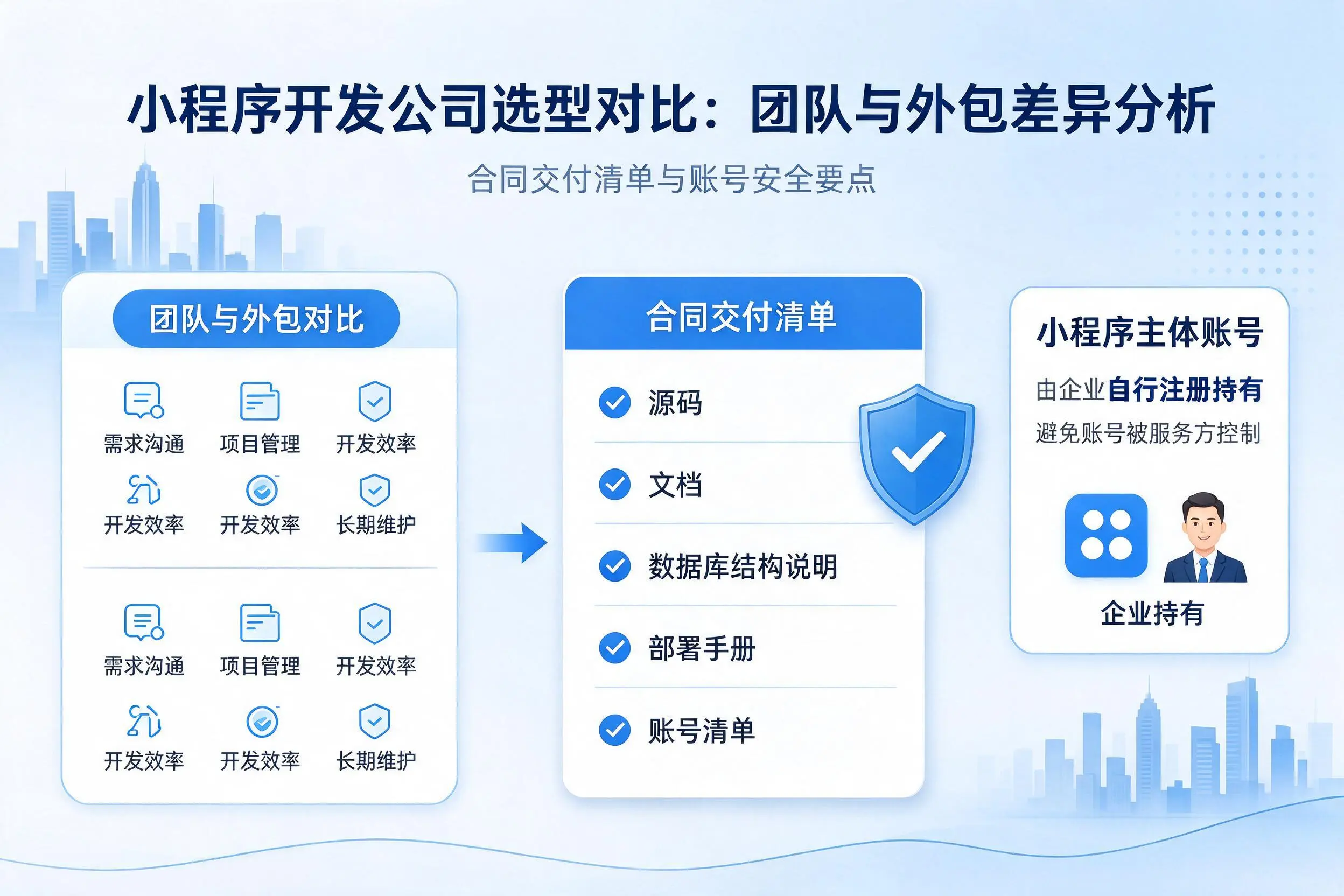 攀枝花小程序开发公司选型对比：团队与外包差异分析