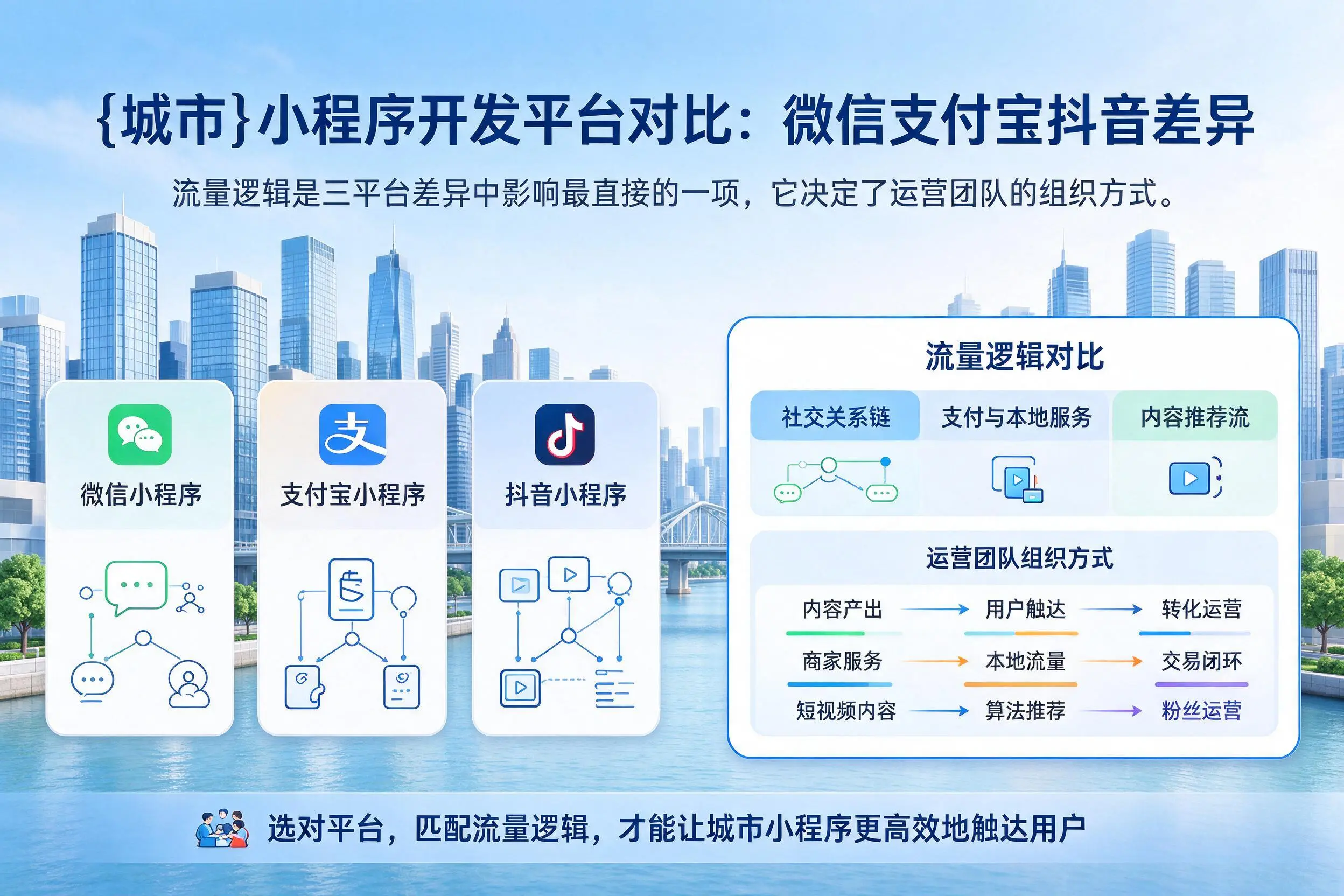 攀枝花小程序开发平台对比：微信支付宝抖音差异
