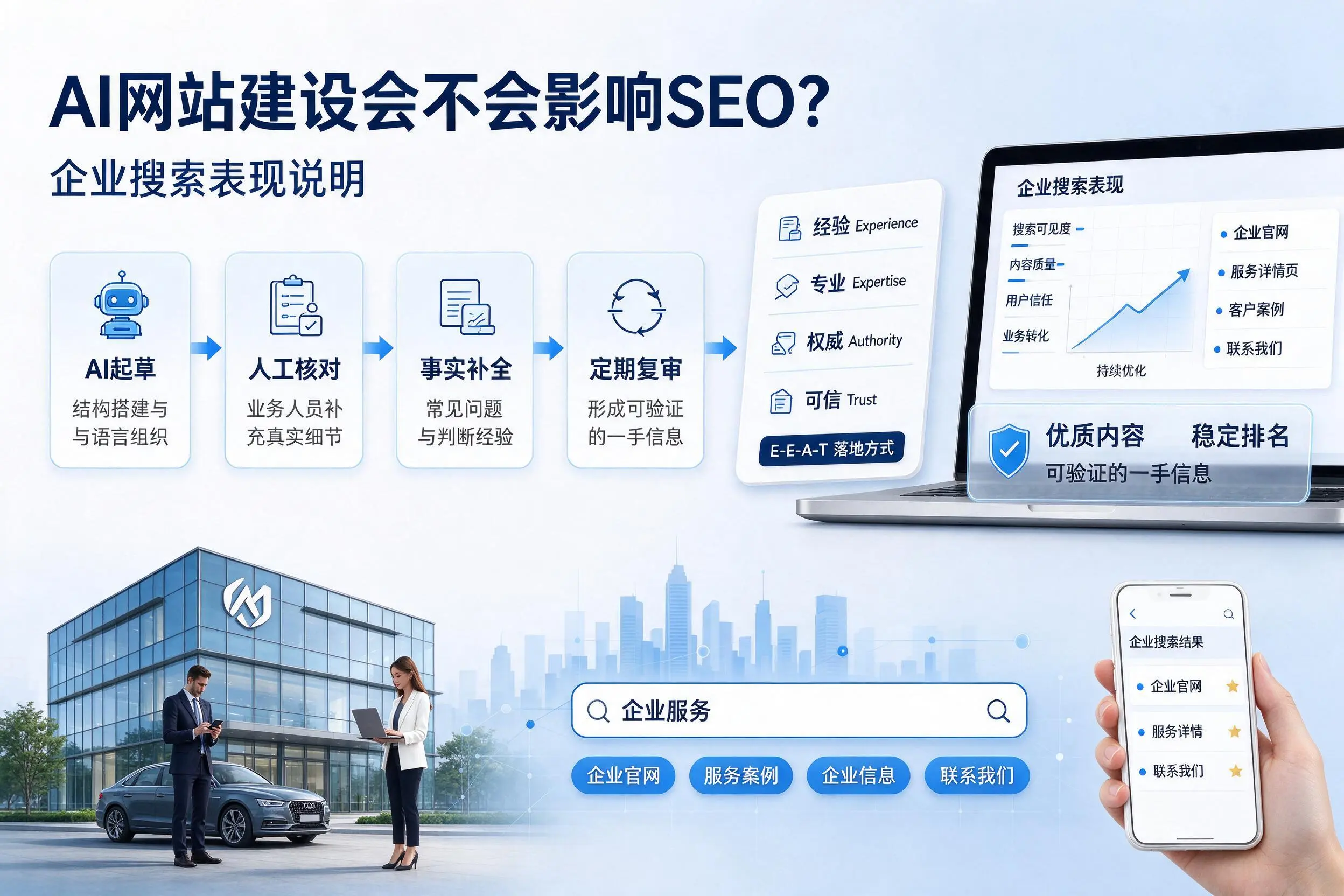 AI网站建设会不会影响SEO?攀枝花企业搜索表现说明