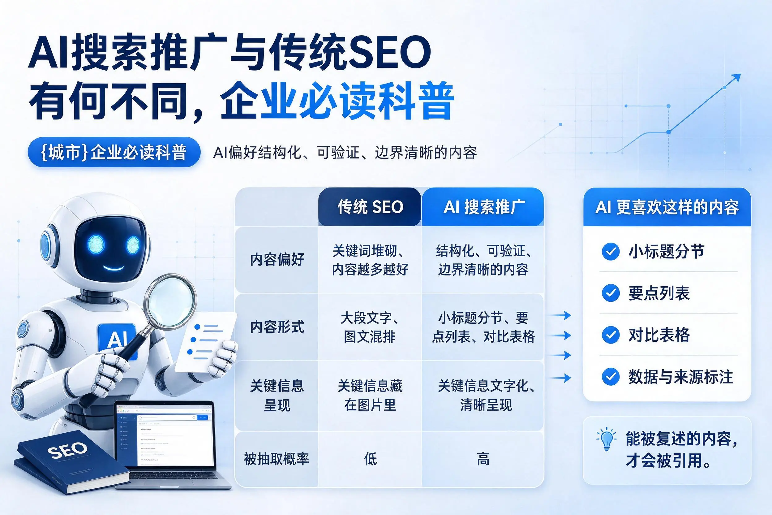 AI搜索推广与传统SEO有何不同，攀枝花企业必读科普